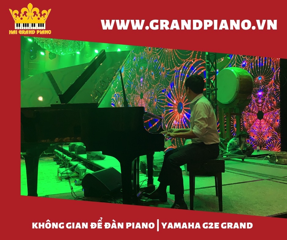 Không Gian Để Đàn Grand Piano Yamaha G2E | Tòa nhà Saigon Times Square
