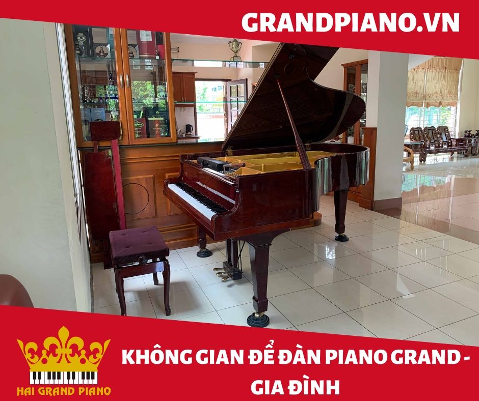 KHÔNG GIAN ĐỂ ĐÀN GRAND PIANO G5 YAMAHA | QUẬN THỦ ĐỨC 