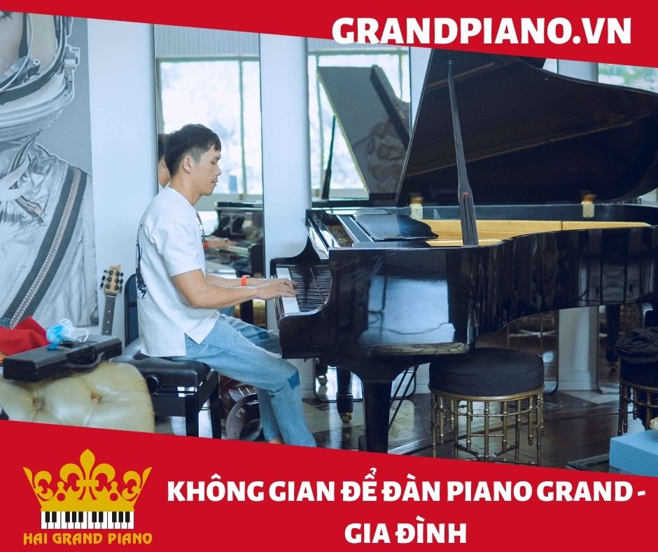 KHÔNG GIAN ĐỂ ĐÀN PIANO GRAND YAMAHA G2 | QUẬN 2 | GIA ĐÌNH 