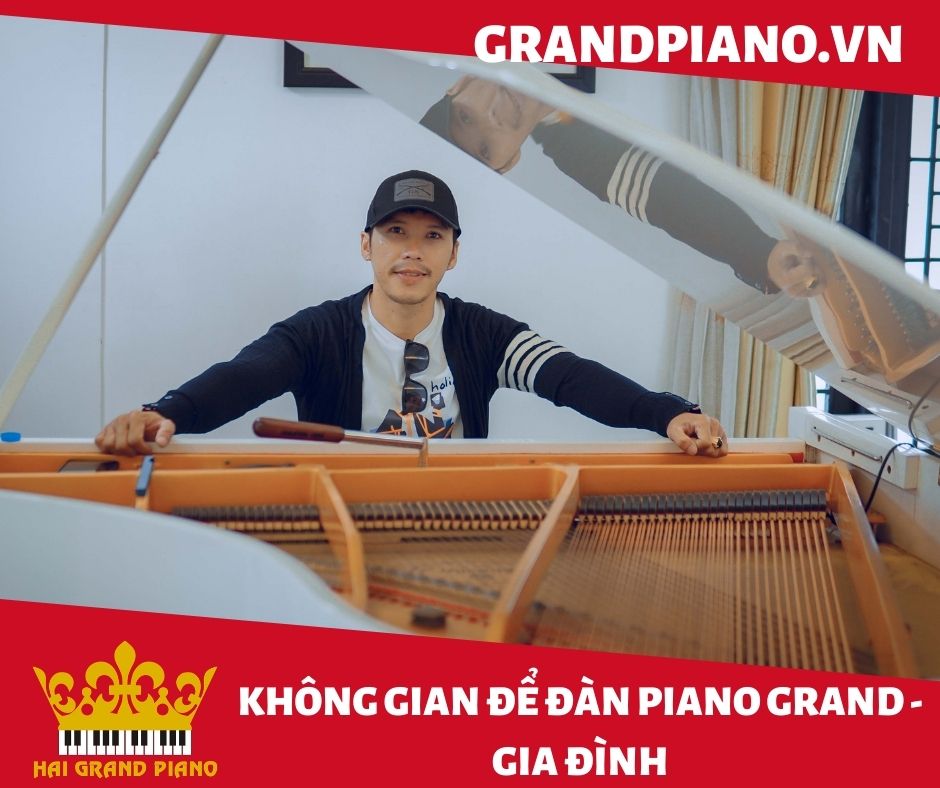 KHÔNG GIAN ĐỂ ĐÀN PIANO YAMAHA WHITE | QUẬN THỦ ĐỨC 