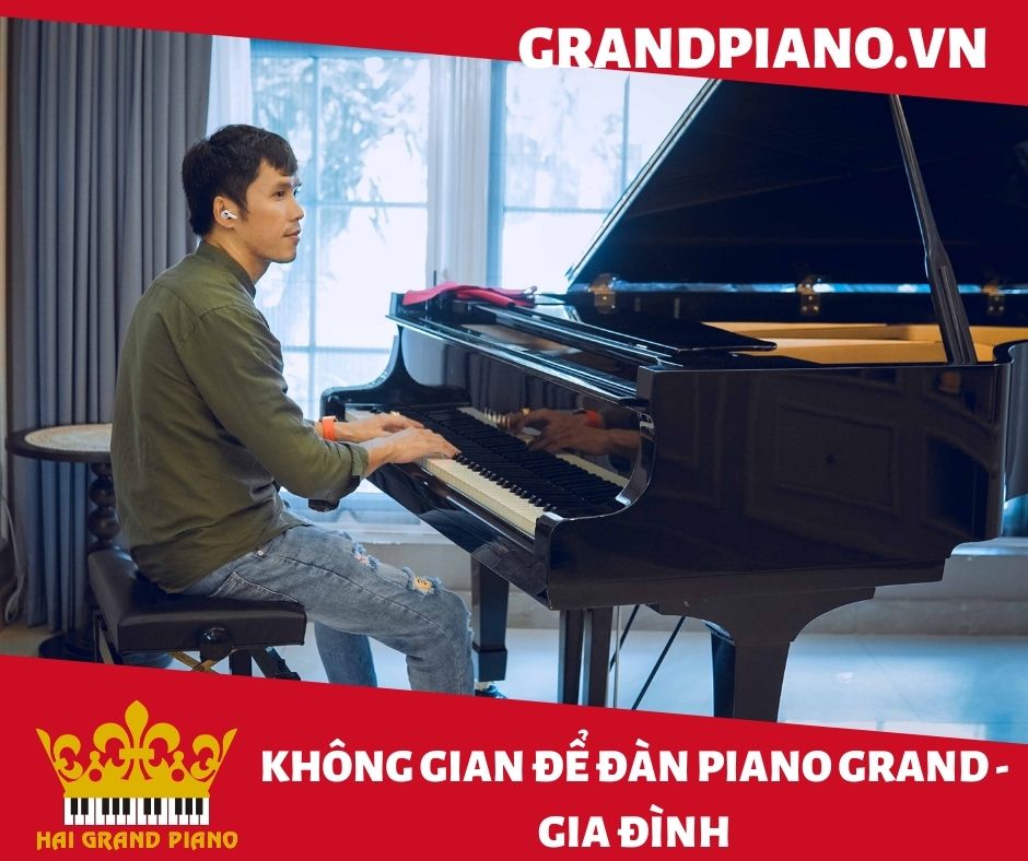 KHÔNG GIAN ĐỂ ĐÀN GRAND PIANO C7 YAMAHA | QUẬN BÌNH THẠNH 