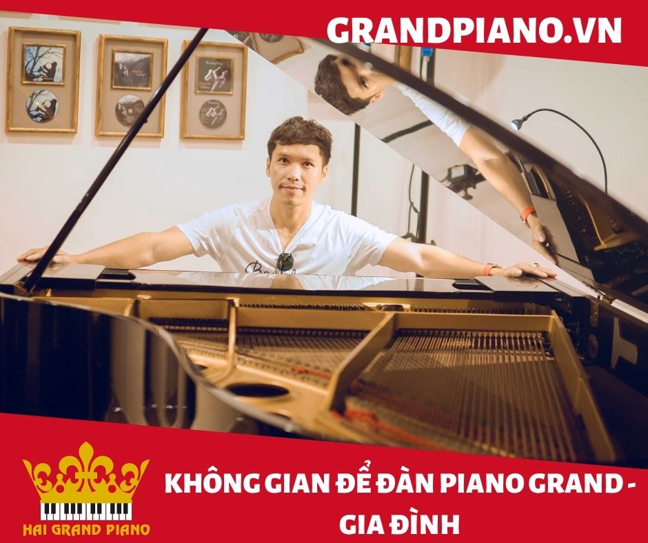 KHÔNG GIAN ĐỂ ĐÀN PIANO YAMAHA G3 | GIA ĐÌNH | QUẬN 2 