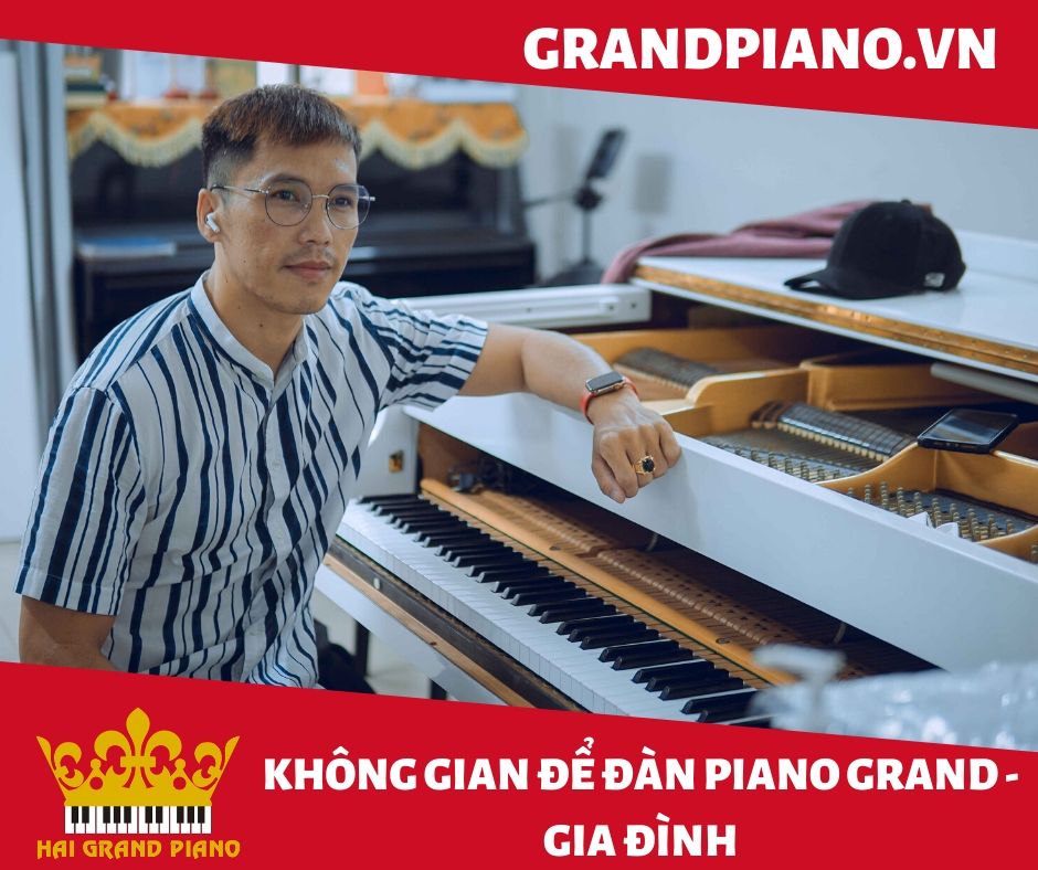 KHÔNG GIAN ĐỂ ĐÀN GRAND PIANO | GIA ĐÌNH 