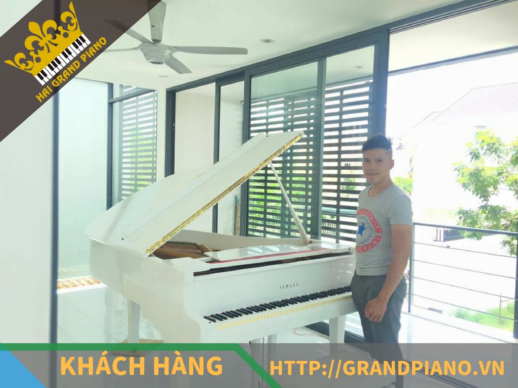 Lý Thìn - Đàn Grand Piano Yamaha G3E Màu Trắng