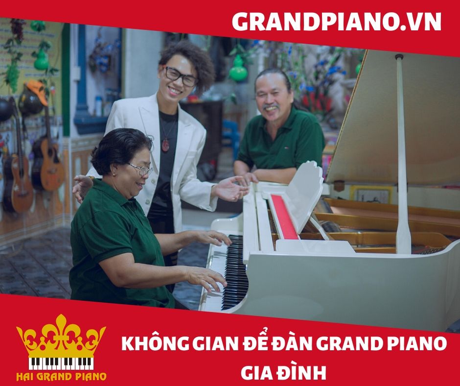 KHÔNG GIAN ĐỂ ĐÀN GRAND PIANO SAMIC | MR KHANH | QUẬN 12 