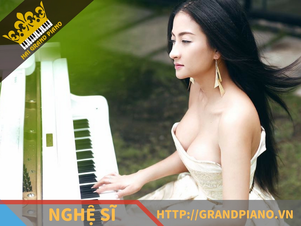Ca Sĩ Thanh  Nhã - Đàn Grand Piano G3 White 