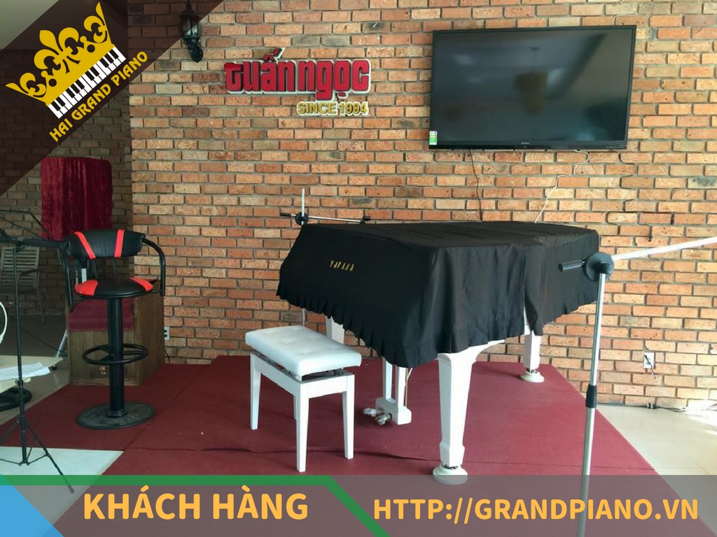 Tuấn Ngọc - Grand PianoPiano Yamaha G3 White 