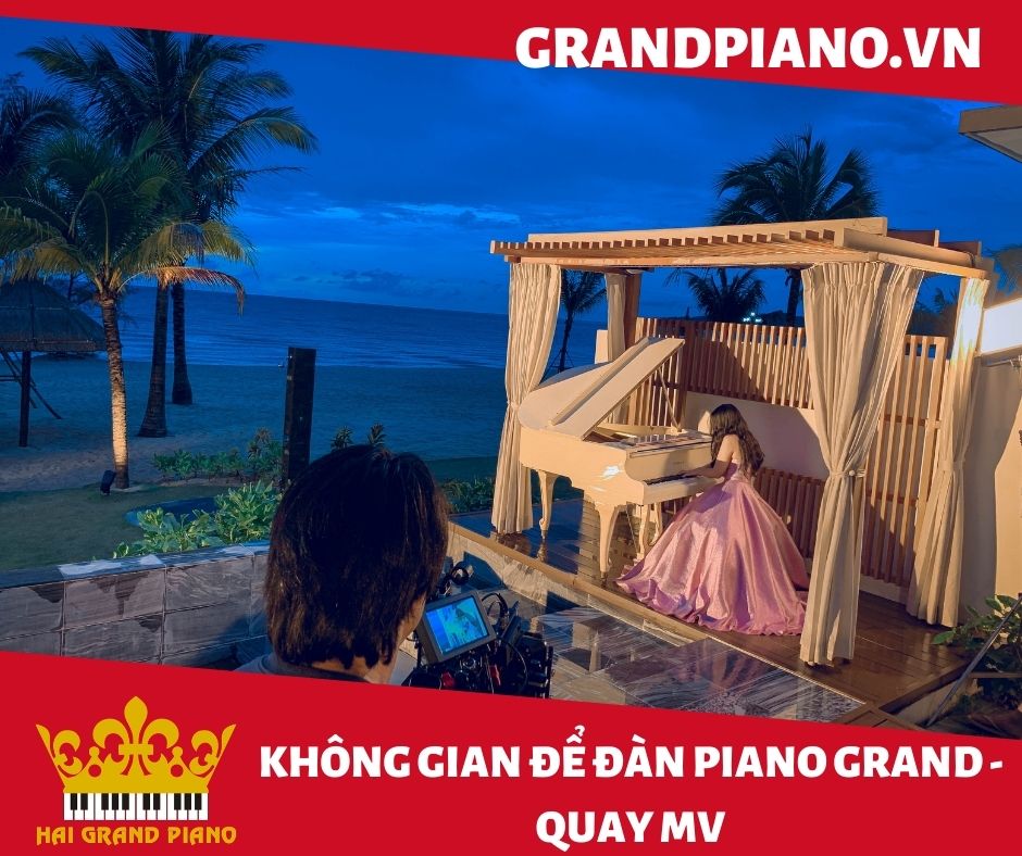 KHÔNG GIAN ĐỂ ĐÀN PIANO QUAY MV CA NHẠC | PHÚ QUỐC 