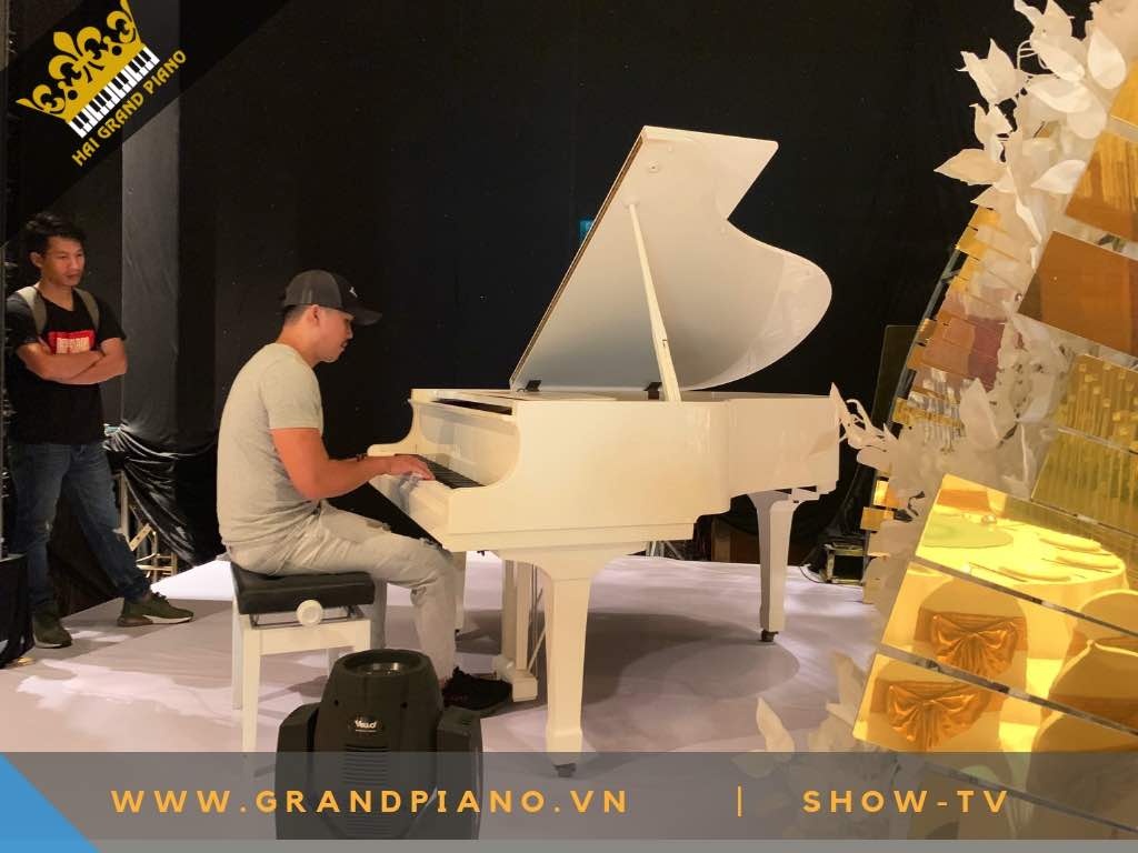 ĐÀN GRAND PIANO WHITE CHO EVENT CAO CẤP TP.HCM 