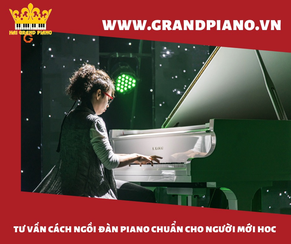 Tư thế ngồi đàn chuẩn cho người chơi piano 