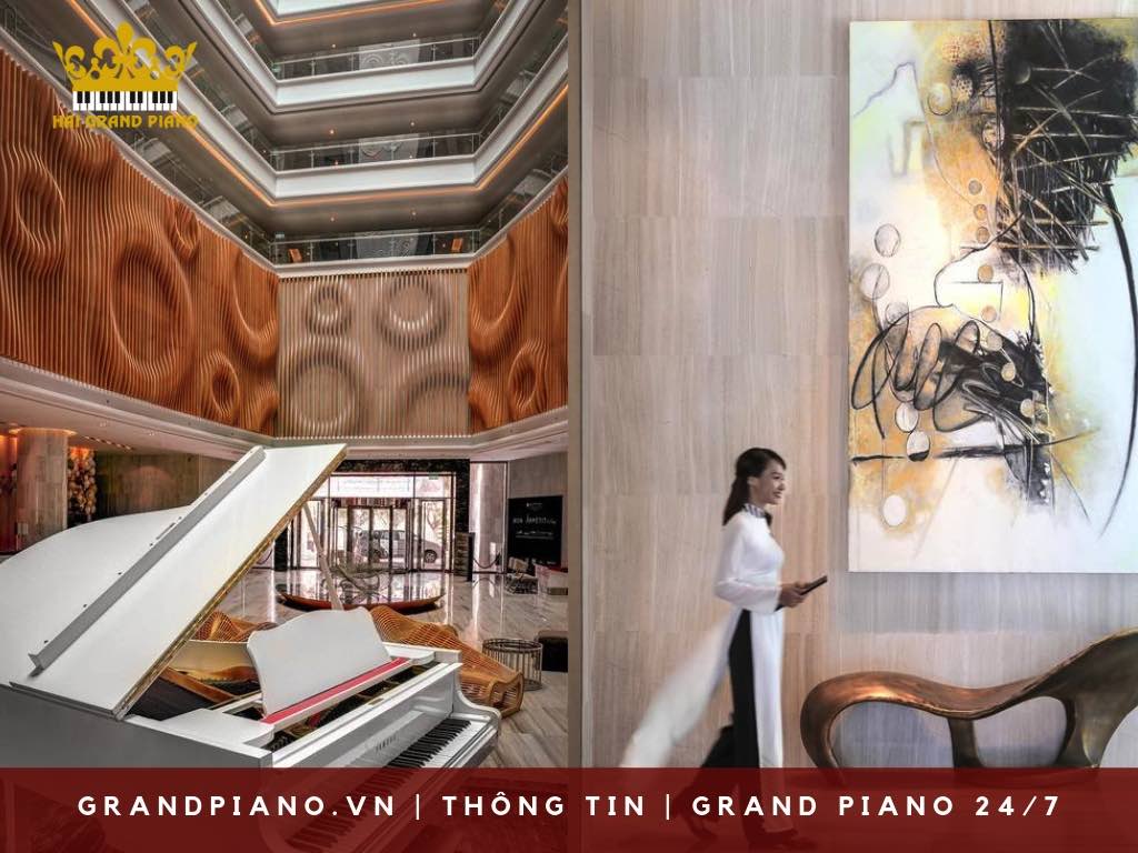 KHÔNG GIAN ĐỂ ĐÀN GRAND PIANO CHO KHÁCH SẠN 