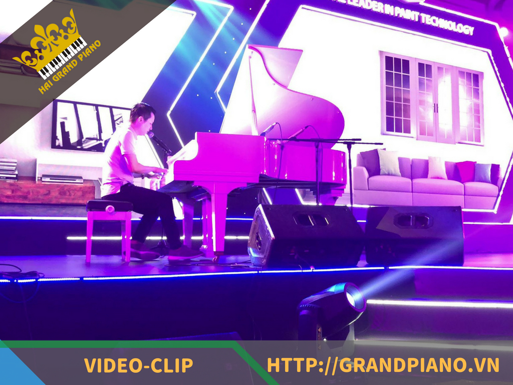 Hoàng Bách - Biểu Diễn Đàn Grand Piano Diapson Tại Event Sơn Toa 