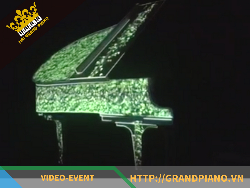 Tranh Ánh Sáng Đàn Grand Piano Yamaha G2