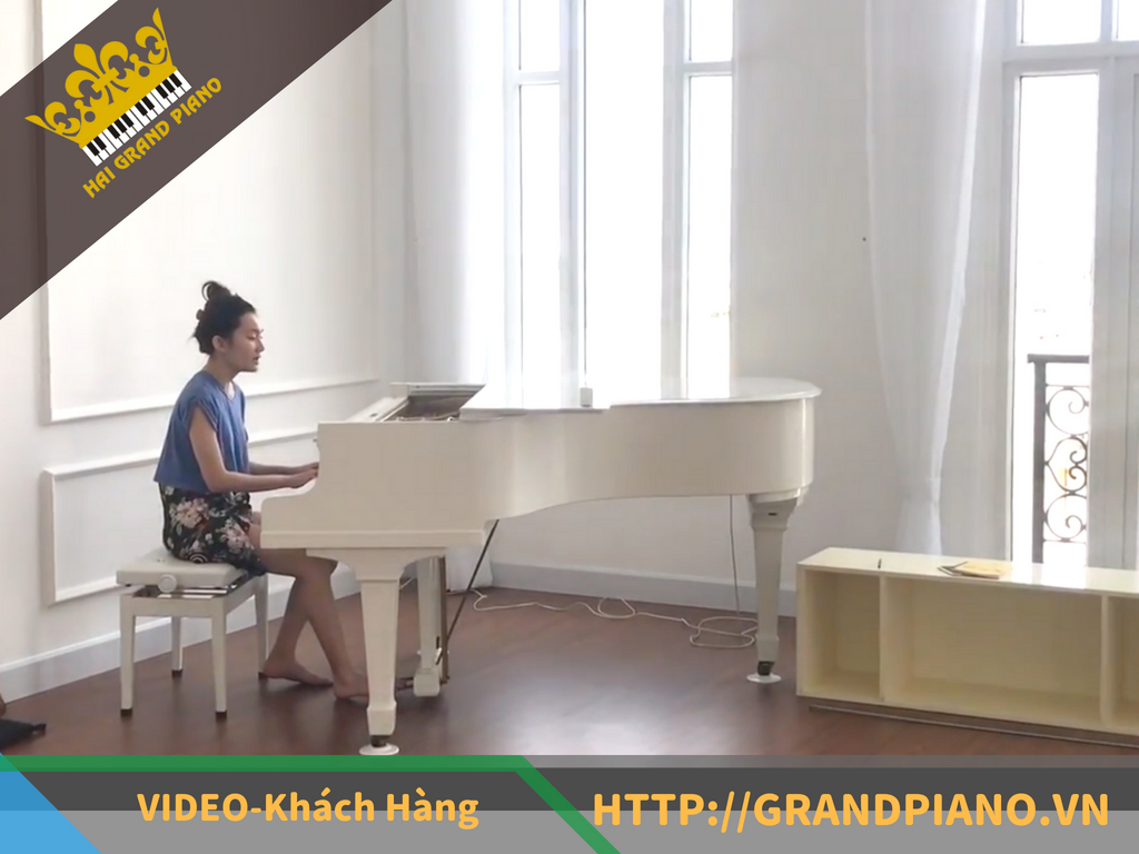 Mỹ An Thử Âm Thanh Đàn Grand Piano Yamaha G1 White 